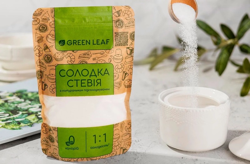Чим солодка стевія Green Leaf відрізняється від інших підсолоджувачів