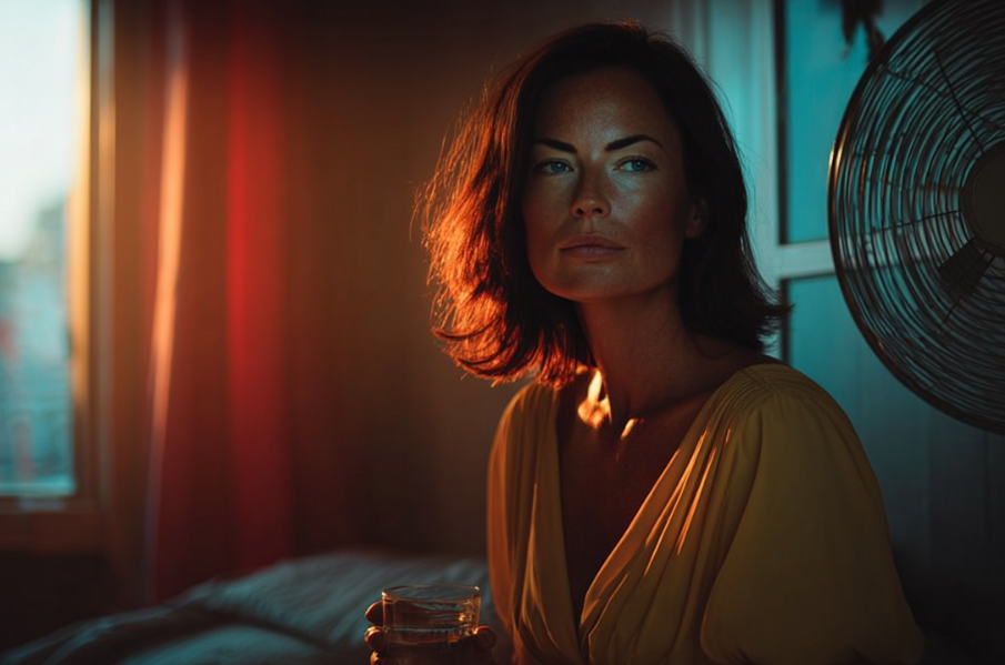 чому вночі кидає в жар