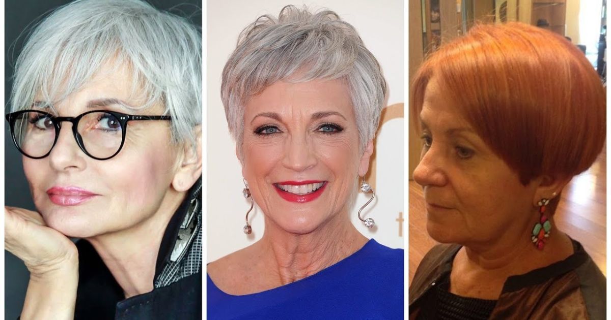 короткі жіночі стрижки після 50