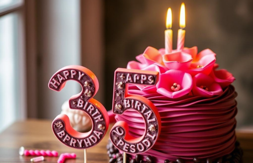 Привітання з днем народження 35 років: щирі слова, що зігріють серце ювіляра