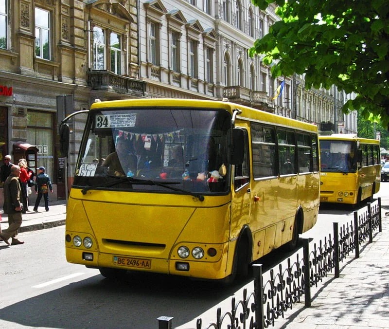 119 маршрутка львів