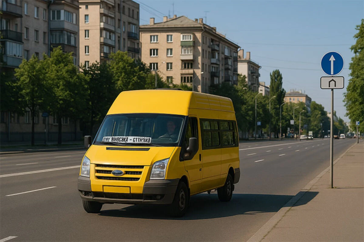 166 маршрутка Львів