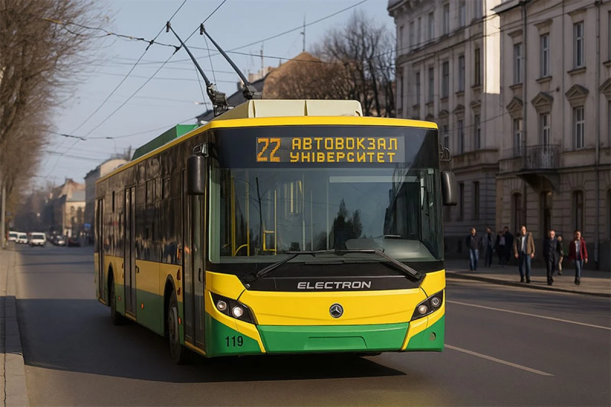 22 тролейбус львів