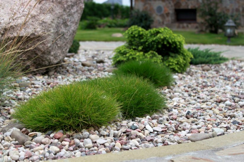 чим засипати клумбу