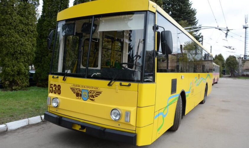 33 тролейбус львів