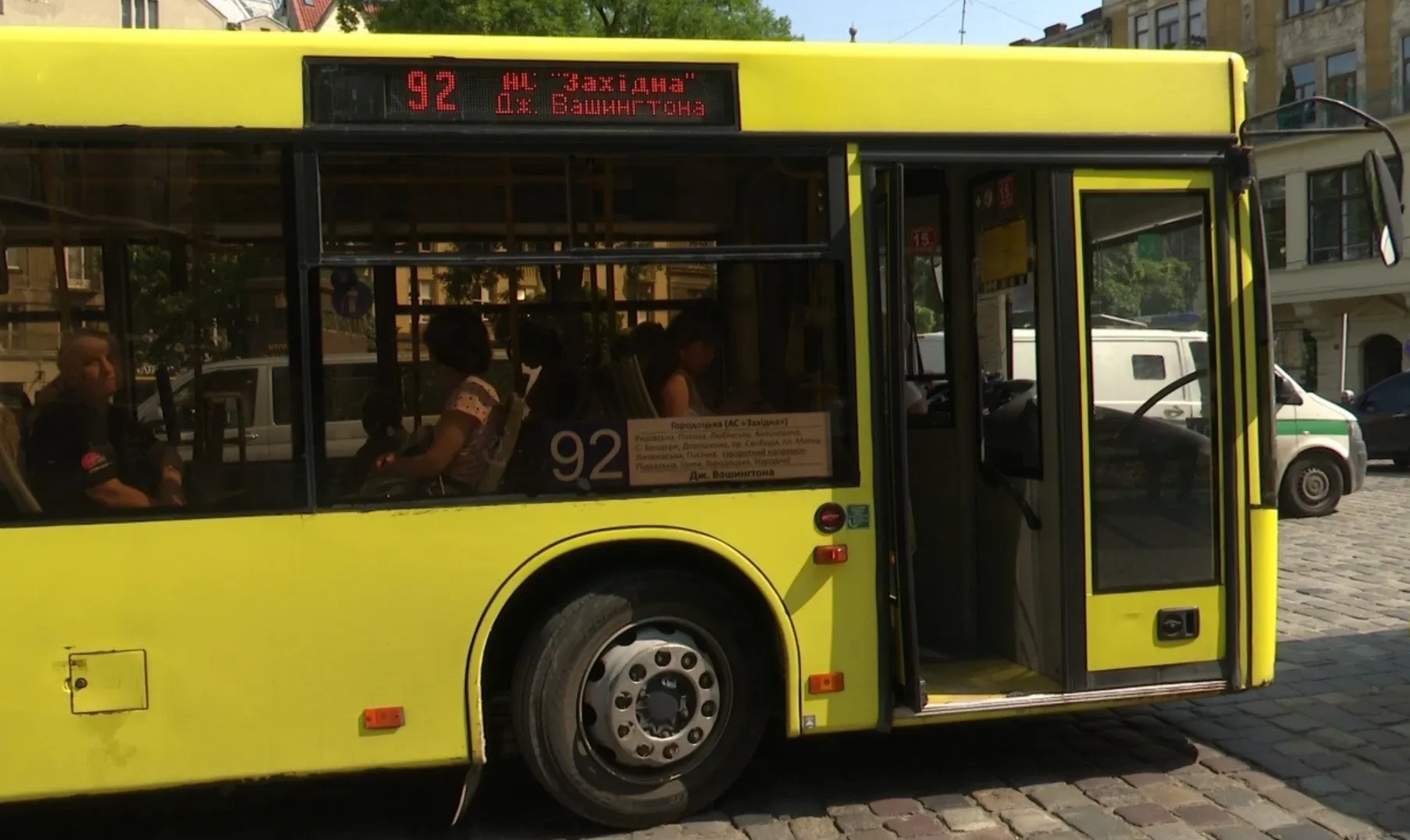 92 автобус львів