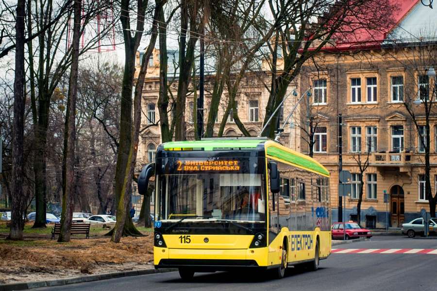 тролейбус 22 львів
