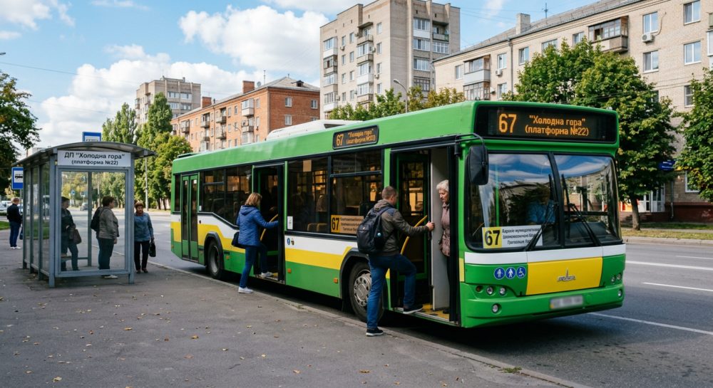67 маршрутки Харків: безкоштовний автобус №67 між метро «Холодна Гора» та «Центральний Ринок» — повний гід для пасажирів 2026 року