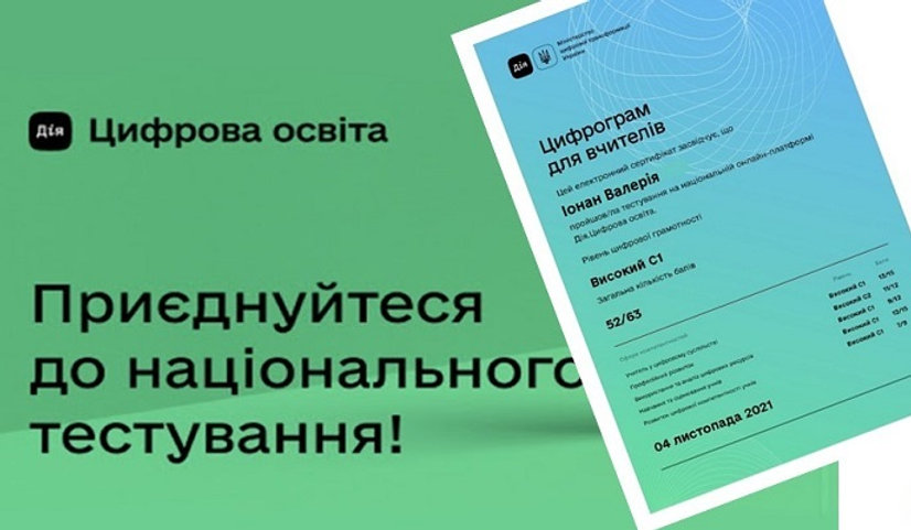 Цифрограм для вчителів: як перевірити та розвинути цифрові навички