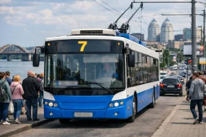 7 тролейбус Дніпро: маршрут, розклад і зупинки 2026